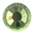 thumbnail image 3 of Crystal Lane DIY 72pcs SS30 (6.5mm) Green Peridot | Glass Round Flat Back Rhinestones, 3 of 6