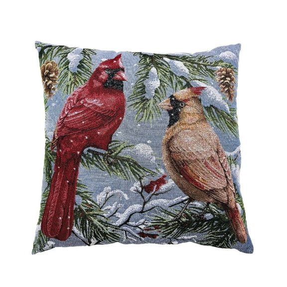 Briarwood Lane Wintertime Cardinals Indoor Pillow