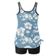 thumbnail image 4 of Trajes de baño tankini para mujer Trajes de baño de dos piezas con espalda de tiras y estampado conservador informal para mujer Traje de baño de dos piezas para mujer, 4 of 5