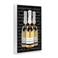 thumbnail image 2 of Stupell Industries Contemporary Triple Champagne Bottle Love White Framed Giclee Art, 20 x 30, by Martina Pavlova, 2 of 8