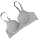 thumbnail image 5 of Sujetador sin costuras para mujer, ropa interior inalámbrica, letras, copa fina, sujetador Hacer subir para niñas, gris plateado, 36 / 80AB Advancent AP001148-15B, 5 of 7