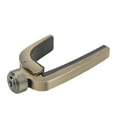 thumbnail image 1 of Capo de Guitare Électrique, Capo en Métal Résistant à l'Usure Sans Poids, Format Compact, Multifonction, Fini Lustré Durable pour Instruments à Cordes Laiton Antique, Bronze, Argent, 1 of 8