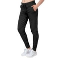 thumbnail image 3 of MixMatchy Women's Solid Casual Pants Active Jogger Sweat pants, 3 of 4