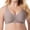 Brown, variant on Women’s Bras Women's Wireless Seamless Matte Mini Rib Bra Beige M