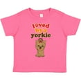 thumbnail image 3 of Inktastic Yorkshire Terrier Dog Yorkie Boys or Girls Toddler T-Shirt, 3 of 5