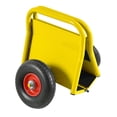 thumbnail image 6 of CQSXDA  1000 LBS Capacity Super Weight Slab Dolly Featuring Two Ergonomic Handles and Durable 10 Inch Rubber Tires for Heavy，Yellow, 6 of 11