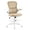Khaki, variant on Zimtown Drafting Chair, Adjustable Tall Office Chair with Flip-up Armrests, Breathable Mesh Desk Chair with Lumbar Support and Footrest, Gray