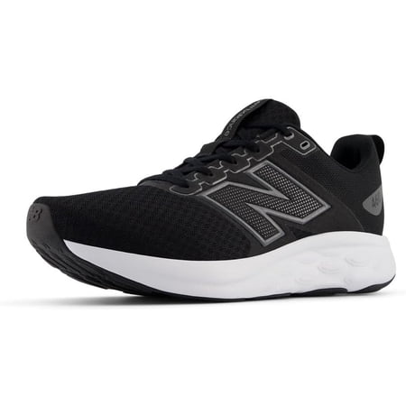 New Balance Men's 460 V4 Running Shoe, Black/Castlerock, 8.5 Wide