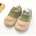 thumbnail image 1 of Walkers Bebé Calcetines Zapatos De Color Coincidencia Lindo Niños Muñeca Suela Suave Niño Piso Niñas Primeros Pasos, 1 of 4
