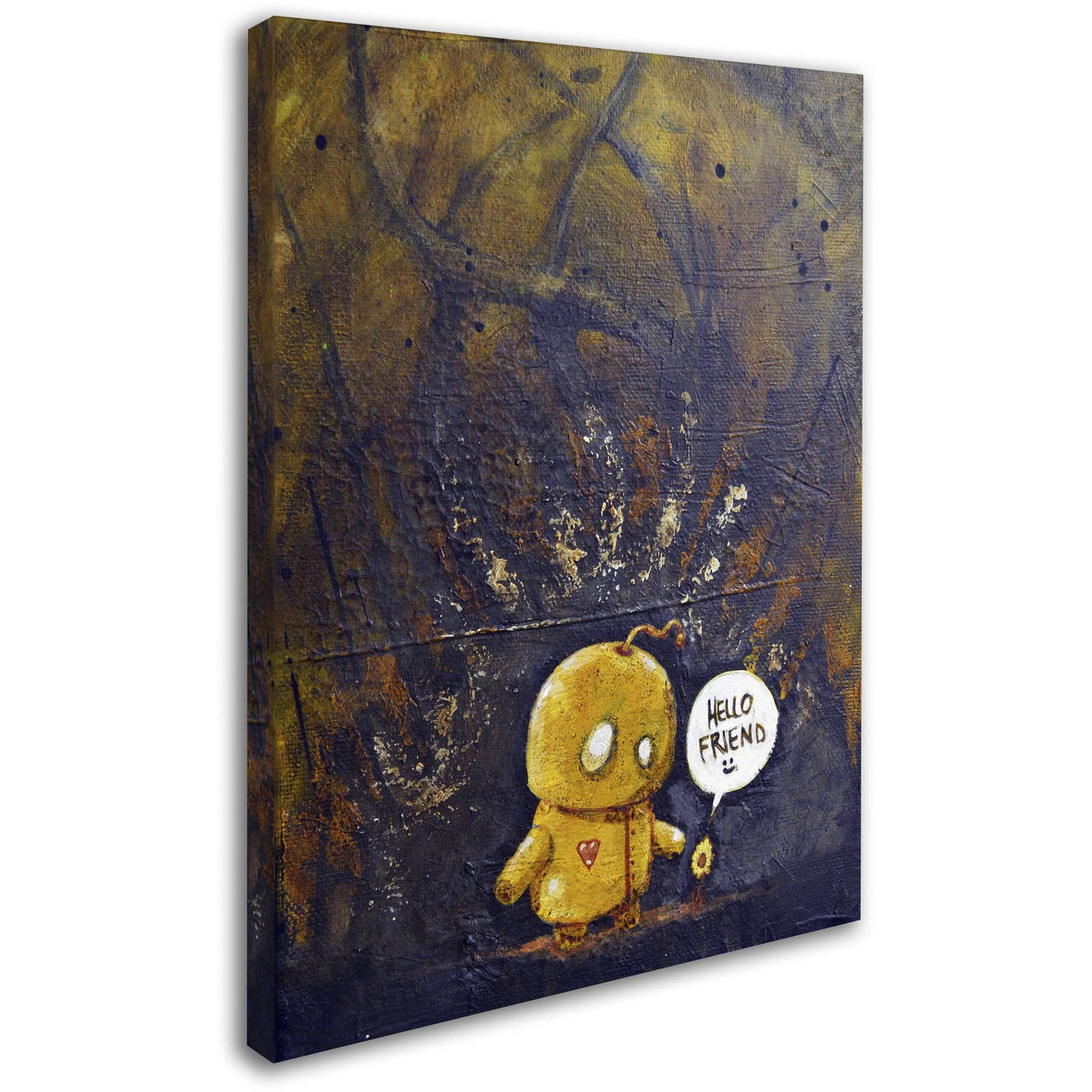 Trademark Fine Art 'Hello Friend' Canvas Art by Craig Snodgrass
