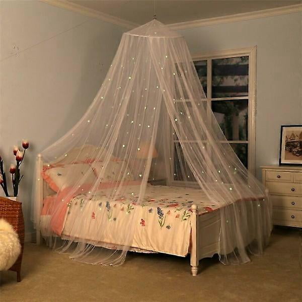 Bed Canopy with Luminous Stars, Glow in The Dark, Excellent Gift for Baby, Kids, Boys, Girls, bedroom decor.