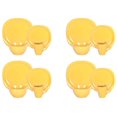 thumbnail image 4 of LouZub Stoneware Square 16-Piece Dinnerware Set, Modern Yellow, 4 of 5
