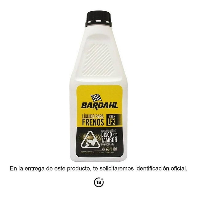 Líquido para frenos Bardahl DOT3 LF 3 900 ml