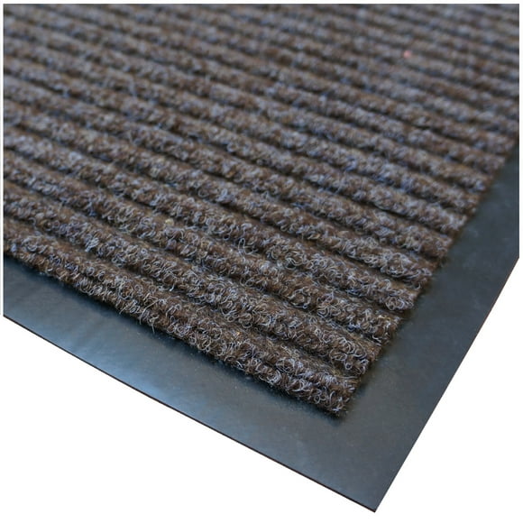 Tapete Entrada Livingreen Tipo Alfombra Café 58x88cm Uso Rudo Antiderrapante