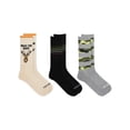 thumbnail image 4 of HOTSOX® Men's Big & Tall Crew "What the Buck" Socks, 3-pack, 4 of 5
