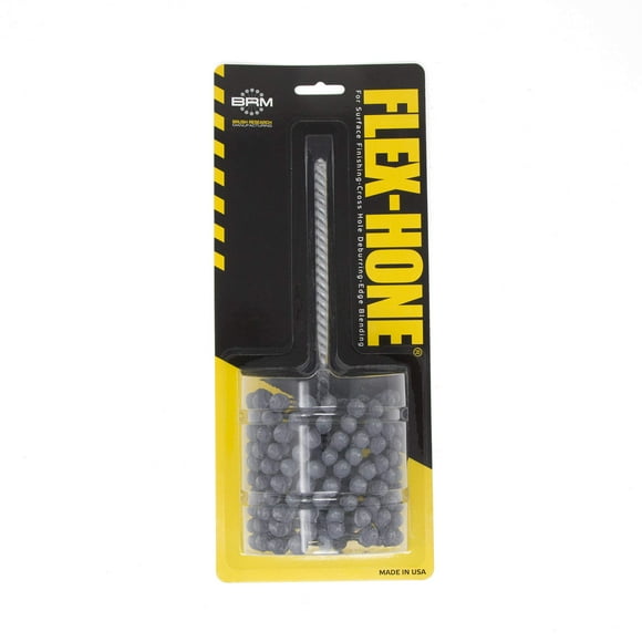 Brush Research BC25832 FLEX-HONE®, Diamètre 2-5/8 Pouces (67,7 mm), Grain 320, Carbure de Silicium, pour Acier Doux, Acier Inoxydable, Fonte et Matériaux Ferreux Plus Souples