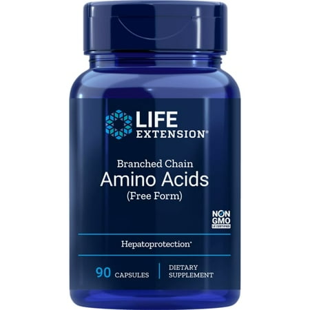 Branched Chain Amino Acids, 90 Capsules, Life Extension