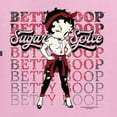 thumbnail image 5 of Wild Bobby, Betty Boop Sugar and Spice Wink Betty Boop Unisex Crewneck Sweatshirt, Light Pink, XX-Large, 5 of 5