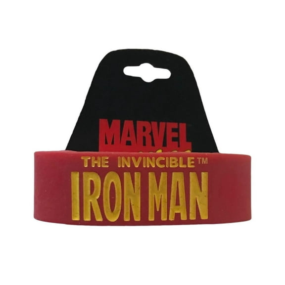 Marvel Iron Man PVC Rubber Wristband