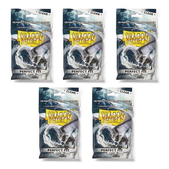Fundas Dragon Shield Clear Perfect Fit Standard 500 unidades