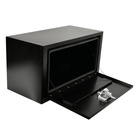 30"x14"x16" Steel Truck Bed Tool Box Underbody Trailer Storage w/ Lock