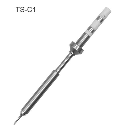 

Feiruifan TS K/KU/BC2/C4/D24/B2/I/ILS/C1/JL02 Soldering Iron Tip Internal Heating Fast Heating Copper Unleaded Replacement Soldering Tip for Electronic Production TS100