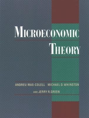 Microeconomic Theory, (Hardcover) - Walmart.com