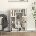 thumbnail image 2 of Costway 7 Cube Modern Geometric Bookcase with Anti-Toppling Device, White, 2 of 10