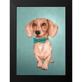 thumbnail image 2 of Barruf 11x14 Black Modern Framed Museum Art Print Titled - The Wiener Dog, 2 of 5