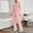 Pink, variant on Sevevn Womens Cotton Pajama Sets Stripe 2 Piece Lounge Set Long Sleeve Comfy Pj Sets Fall Loungewear Sleepwear with Pockets