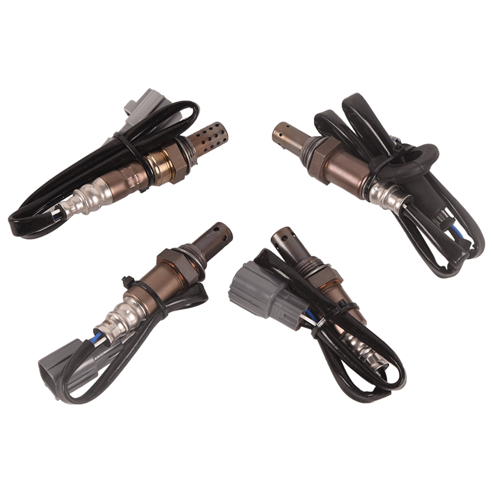 TOPAZ 4Pcs Oxygen O2 Sensor Upstream & Downstream Fits Toyota Sienna 2004-2006 3.3L 2349042+2344168+2349012+2344516