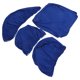 thumbnail image 4 of Juego de fundas para sofá y silla, elásticas, de color liso, impermeables, suaves y resistentes a derrames y manchas., 4 of 6