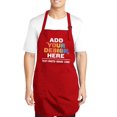 thumbnail image 1 of NACRE APPAREL Personalized Grill Apron for Men Women Add Your Logo Design Photo Text Custom Chef Apron, 1 of 4
