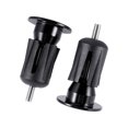 thumbnail image 2 of sweethay Tapones para extremos de barra de bicicleta de montaña, 2 uds., bloqueo de aleación de aluminio, accesorios para bicicleta, tapón Ciclismo negro, 2 of 6