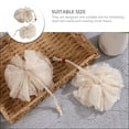 Sponge Labour BESTYASH 2Pcs Assorted Color Bath Shower Loofah Sponges Gentle Mesh ...