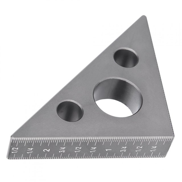 Regla De Arquitectura, Regla De Carpintería, Plan De Casa, Regla De Escala Arquitectónica, Regla De Escala De Metal De Calibre De ángulo Recto Para Planos, Arquitectura ANGGREK FG1011
