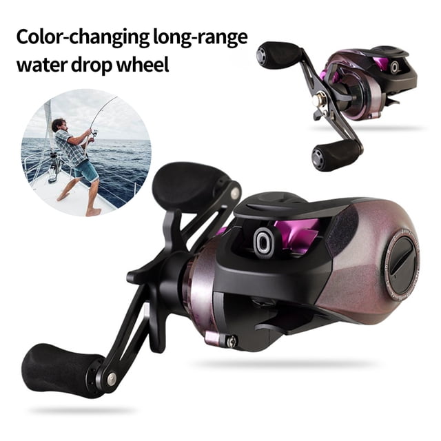 LJNYFDC Fishing Reel High Speed Baitcasting Reel with Magnetic Braking System Durable Alloy Construction for Smooth Unloading and Casting in Outdoor Fishing