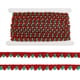 thumbnail image 1 of 10 yardas de cinta navideña con flecos, borlas y borlas, ideal para manualidades, costura, cortinas y cojines., 1 of 6