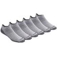 thumbnail image 1 of Sock Dickies Dri-tech Moisture Control No Show, gris, 6 y 12 pares, 1 of 5