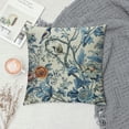 thumbnail image 2 of GOSMITH  Spring Floral Birds Pillow Covers for Chinoiserie Flowers Decor Throw Pillows Blue and White Plant Outdoor Decorative Cushion Cases for Couch Bed Decorations, 2 of 5