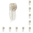 thumbnail image 3 of Soidarity Extensión de cola de caballo de fibra fácil de usar, peluca de moño para mujer de pelo rizado moderno e innovador 60 sesenta 10Conjunto, 3 of 6