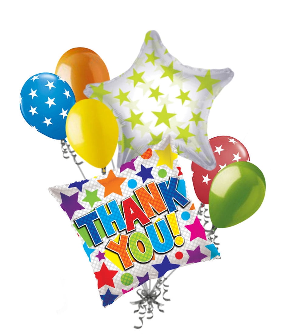 thank you balloon bouquet