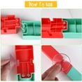 thumbnail image 4 of Juguetes de baño para bebés, juguetes de baño de ducha de agua para niños con pista de carreras de coches de rompecabezas BAU 14 piezas MFZFUKR LN-0773, 4 of 7