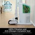 thumbnail image 5 of Shark Clean & Empty Cordless Stick Vacuum, Carpet and Hardfloors, Auto Empty Base, Self Cleaning Brushroll, HEPA Filter, 40-Min Run Time, BU3120 White, 5 of 14