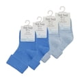 thumbnail image 2 of 12 Pair Multipack Babies Soft Cotton Socks | Sock Snob | Plain Cute Turnover Tops Socks, 2 of 2