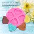 thumbnail image 4 of Inteprter Molde de pastel con forma de corazón de 4 rejillas, reemplazo portátil, resistente al calor, molde antiadherente para dulces de Herramientas y accesorios para hornear, 4 of 6