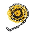 thumbnail image 2 of Barrera de tráfico de cadena de enlace premium para estacionamientos, jardines, hoteles, áreas cerradas Amarillo Negro, 2 of 8