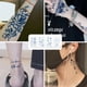 thumbnail image 5 of Tatuajes temporales, 8 hojas de 1 a 2 semanas de duración, pegatinas para tatuajes para niños adultos, 5 of 5