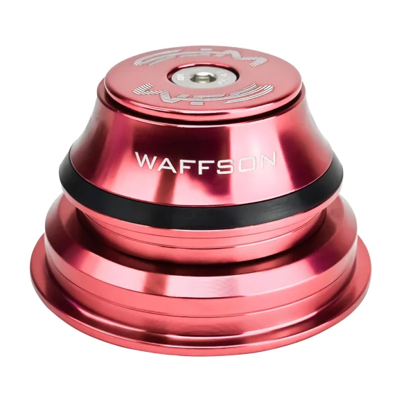 WFS HY875 1-1/8-1-1/2 Semi-Integrated Threadless Headset ,15.4mm Top Rose Gold, HS06ZQRGD