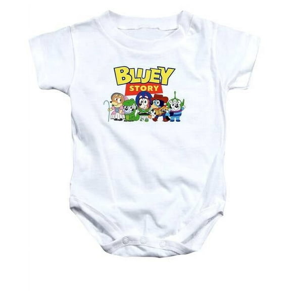 Bluey Story Baby Onesie Bluey Family Shirt, Bluey Bingo Shirt, Bluey Family Shirts Cute Baby Onesie, BABY BODYSUIT LAT 4424